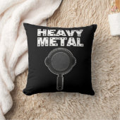 重金属のワイシャツの鋳鉄鍋の料理用のシェフの調理師 クッション (ブランケット)