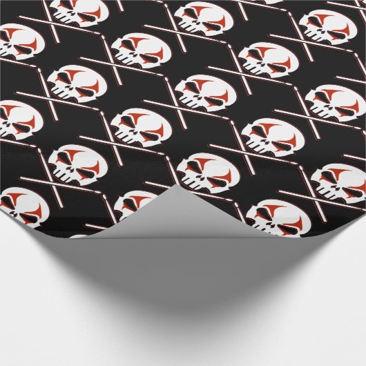 重金属の包装紙の石のドラマーのギフトの紙 ラッピングペーパー (コーナー)