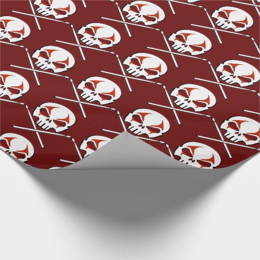 重金属の包装紙の石のドラマーのギフトの紙 ラッピングペーパー (角)