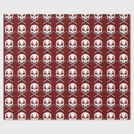 重金属の包装紙の石のドラマーのギフトの紙 ラッピングペーパー (フラット)