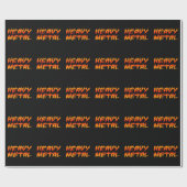 重金属の包装紙 ラッピングペーパー (フラット)