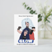 重金属の姉妹の郵便車 ポストカード (スタンド正面)