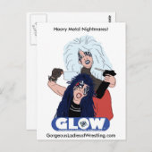 重金属の姉妹の郵便車 ポストカード (正面/裏面)