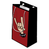 重金属の悪魔の角 スモールペーパーバッグ (裏面アングル)