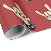 重金属の悪魔の角 ラッピングペーパー (ロールコーナー)