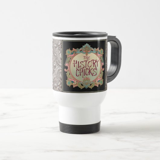 重金属の歴史のひよこのマグ トラベルマグ (正面右)