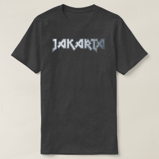 重金属ジャカルタ Tシャツ (デザイン正面)