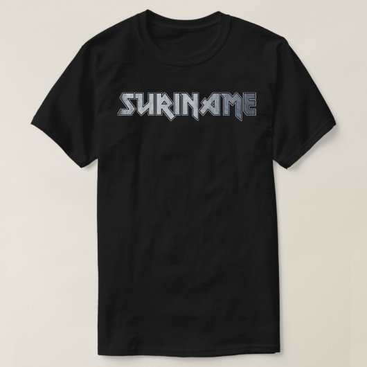 重金属スリナム Tシャツ (デザイン正面)