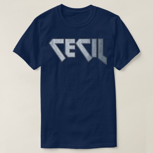 重金属セシル Tシャツ (デザイン正面)