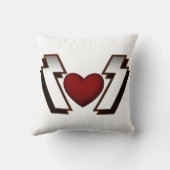 重金属ハート クッション (裏面)