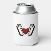 重金属ハート 缶クーラー (缶裏面)