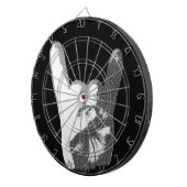 重金属手の印 ダーツボード (正面右)