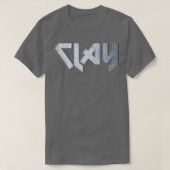 重金属粘土 Tシャツ (デザイン正面)