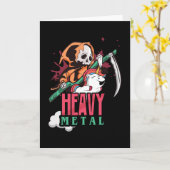 重金属骨格 カード (黄色い花)