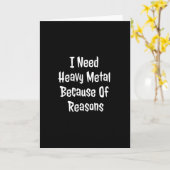 重金属 カード (黄色い花)