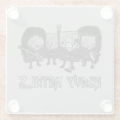 重金属 ガラスコースター (裏面)