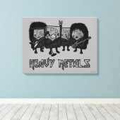 重金属 キャンバスプリント (インサイチュ (ウッドフロア))