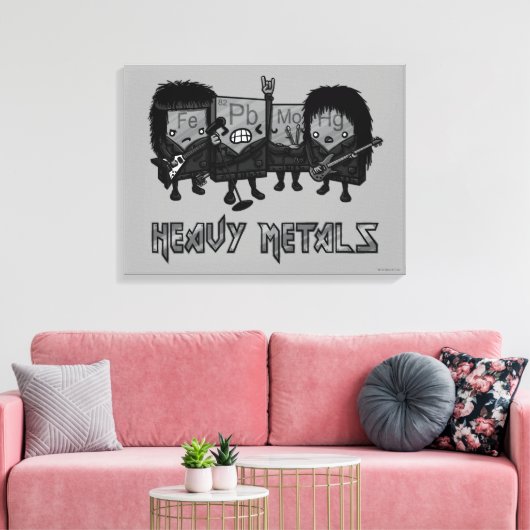 重金属 キャンバスプリント (インサイチュ (リビング))