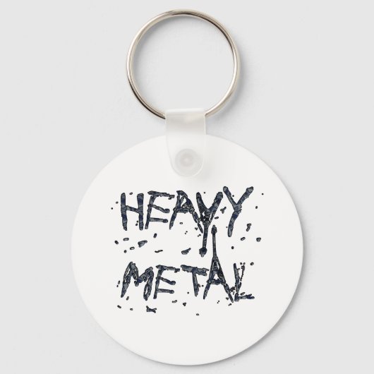 重金属 キーホルダー (正面)