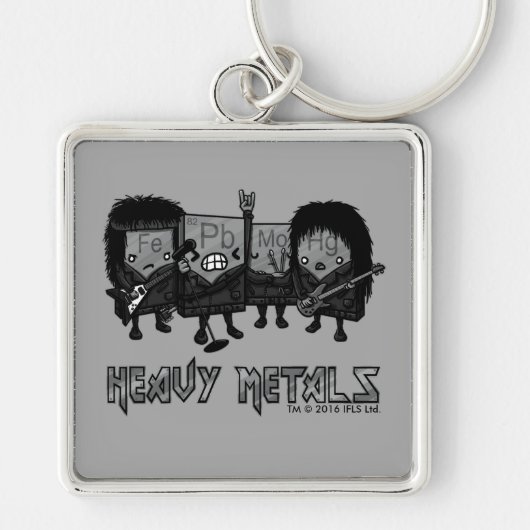 重金属 キーホルダー (正面)
