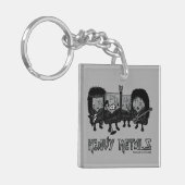重金属 キーホルダー (正面左)