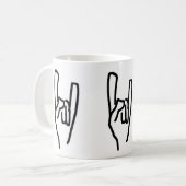 重金属 コーヒーマグカップ (正面左)