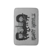 重金属 バスマット (正面縦)