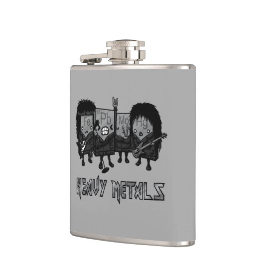 重金属 フラスク (左)