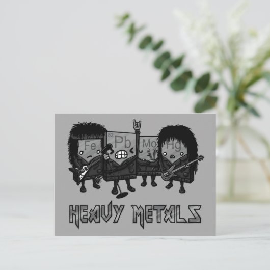 重金属 ポストカード (スタンド正面)