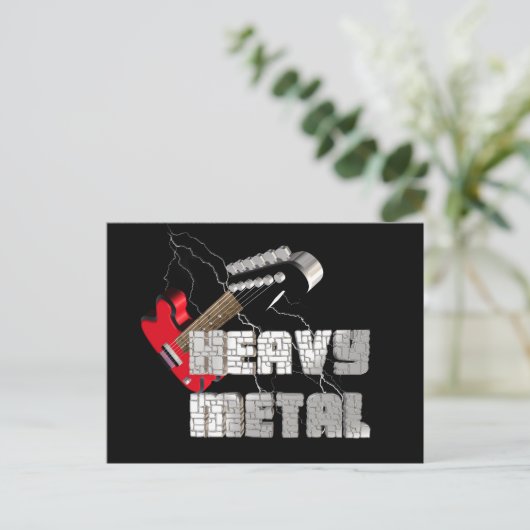 重金属 ポストカード (スタンド正面)
