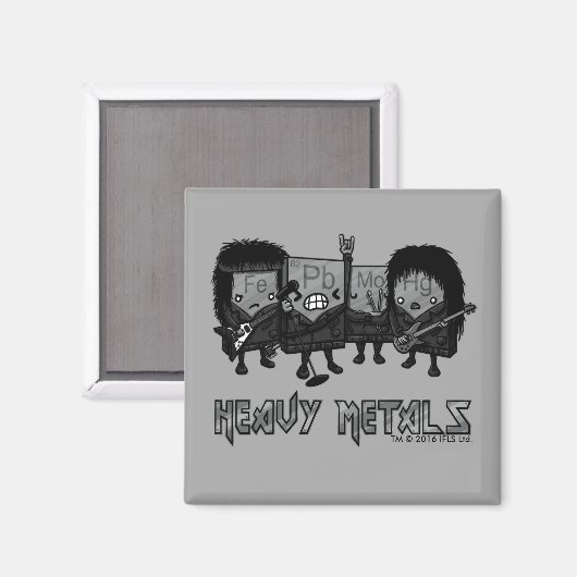 重金属 マグネット (正面/裏面)