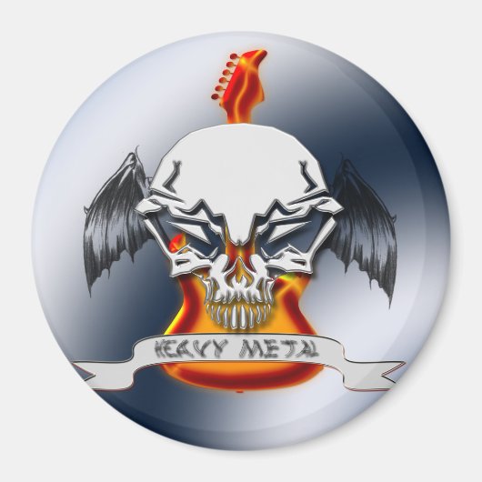 重金属 マグネット (正面)