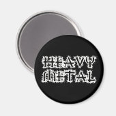 重金属 マグネット (正面/裏面)