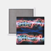 重金属 マグネット (正面/裏面)