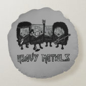 重金属 ラウンドクッション (裏面)