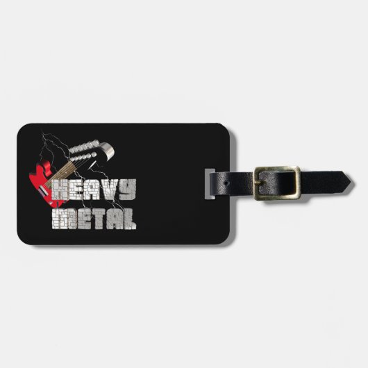 重金属 ラゲッジタグ (正面横)