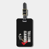 重金属 ラゲッジタグ (正面縦)