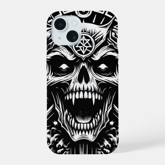 重金属 iPhone 15ケース (裏面)