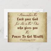 『重陽子聖書』 ポストカード (正面/裏面)