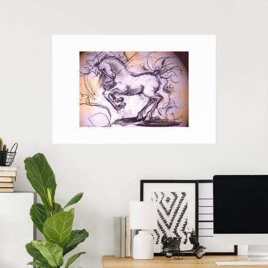 重馬 ポスター (ホームオフィス)