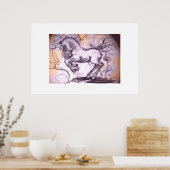 重馬 ポスター (キッチン)