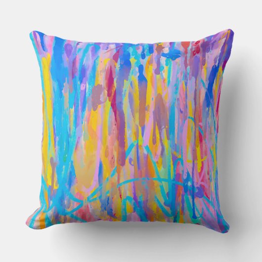 重鮮やかねて クッション (正面)