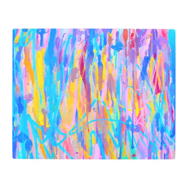 重鮮やかねて メタルプリント (正面)