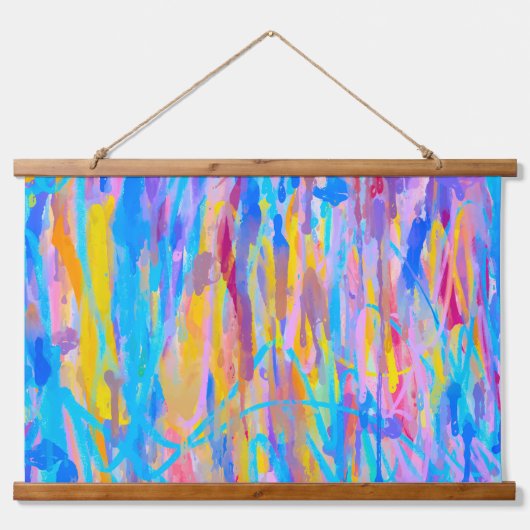 重鮮やかねて 吊り下げ型タペストリー (正面)