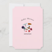 野お洒落生の花 招待状 (裏面)