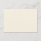 野お洒落花おむつラッフルの開花ベビー エンクロージャーカード (裏面)