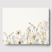 野お洒落花草原 |アイボリー結婚ズ ゲストブック (裏面)