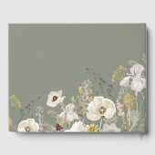 野お洒落花草原 | Sage Green 結婚's ゲストブック (裏面)