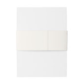 野お洒落花 |アイボリー招待状用帯 招待状ベリーバンド (裏面例)