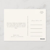 野お洒落花 |アイボリー結婚の皆様 ポストカード (裏面)